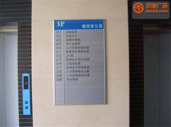 企業索引牌生產廠家