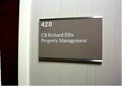 商務寫字樓標識定制加工